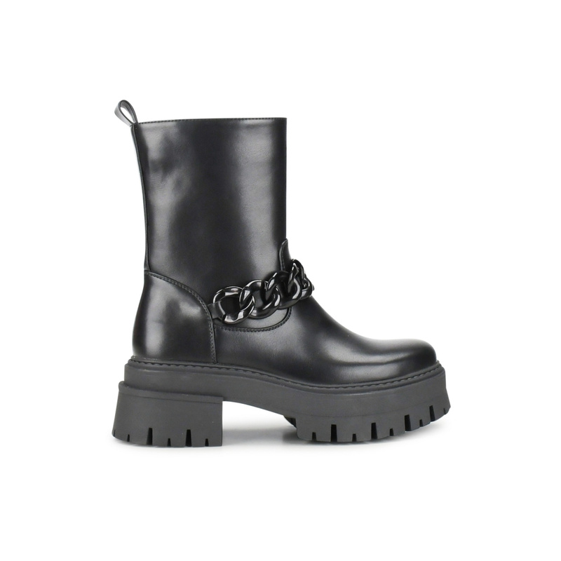 Posh By Poelman Boots enkellaars Zwart Boots enkellaarzen