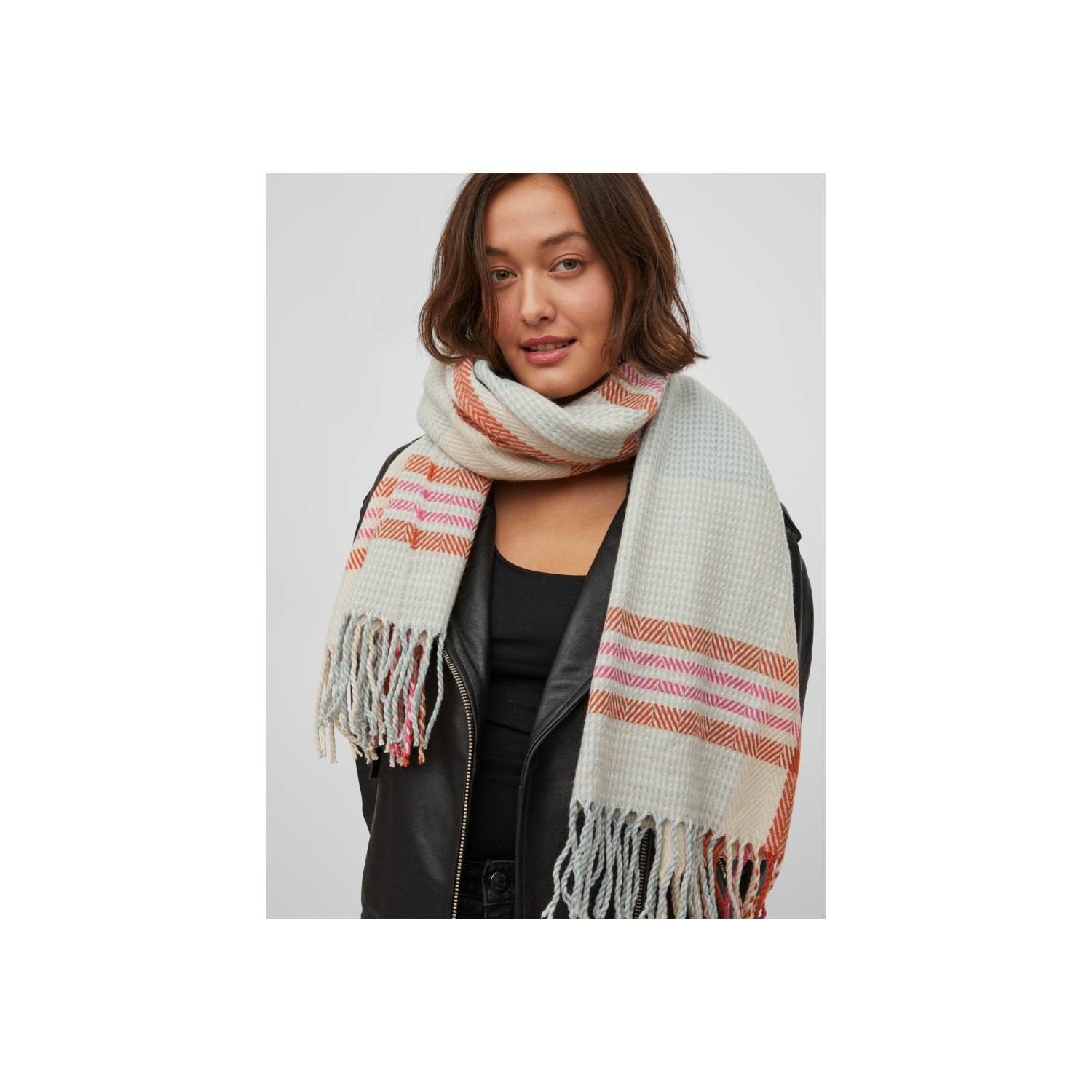 Vila Scarf beige - Scarfs - Accessoires - Ladies - Berca.be