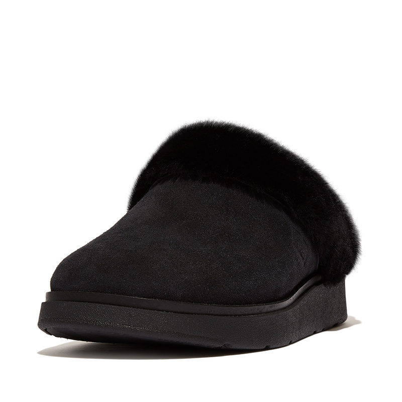 Fitflop furry online slippers