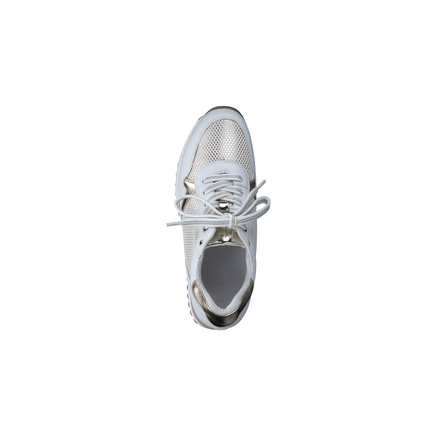 Achat chaussures Marco Tozzi Femme Basket, vente Marco Tozzi 2-23718-20  White comb - Basket blanche mode Femme