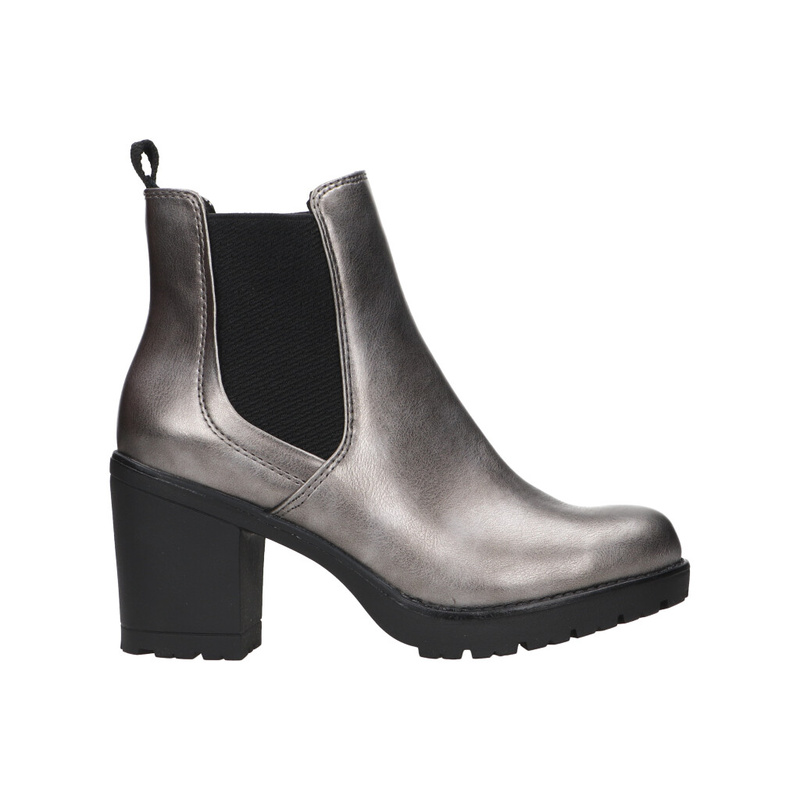 Marco Tozzi Boots enkellaars Zilver Boots enkellaarzen Schoenen Dames Berca.be