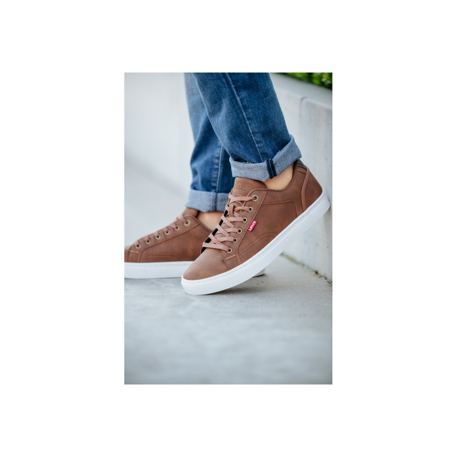 Levi's men's bass hot sale low sneakers